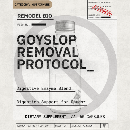 Goyslop Removal Protocol